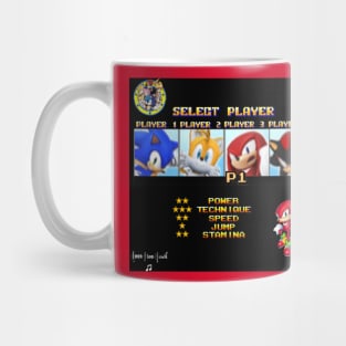 Streets of Rage x Sonic the Hedgehog (Knuckles) Mug